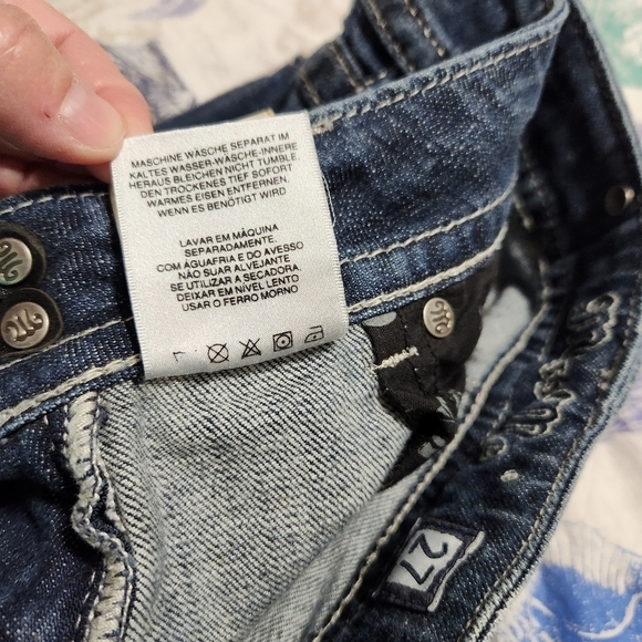 Miss Me Jeans, sz 27 bootcut western cowgirlcore, boho, - Picture 5 of 11